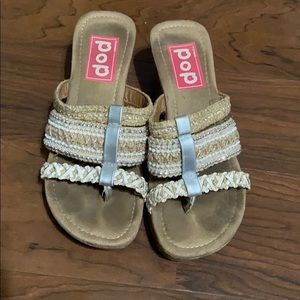 Super cute wedges/sandals. Taken real good care of